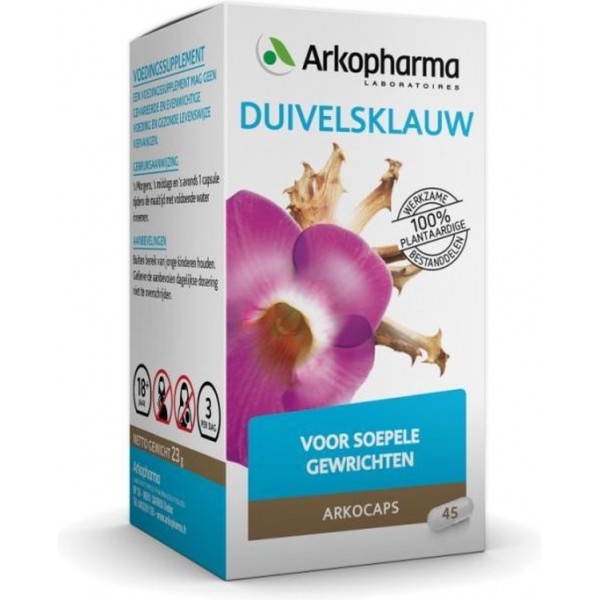 Arkocaps Duivelsklauw - 45 Capsules - Voedingssupplement