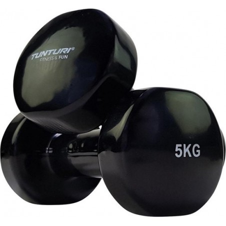 Tunturi Vinyl Dumbells Set 5,0 Kilo