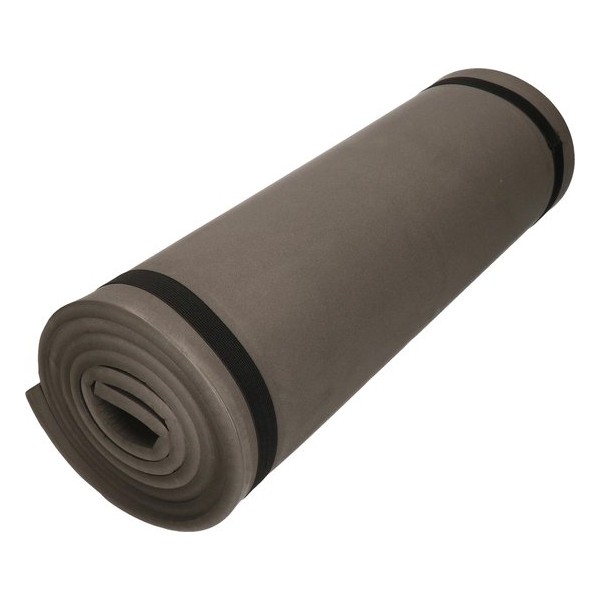 Zwarte yogamat - 180 x 50 cm