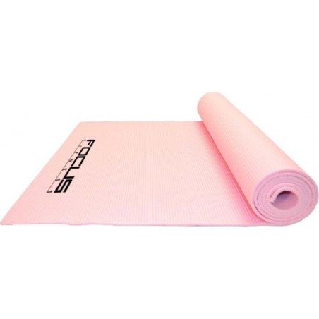 Focus Fitness Yoga Mat - Roze - 173 x 61 x 0.5 cm