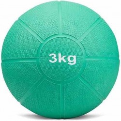 Matchu Sports - Medicijn ball - 3 kg - Groen