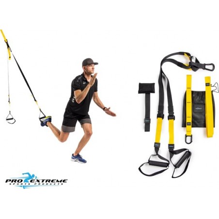 ProExtreme - Suspension Trainer - Resistance Band - Met Deurhaak - TRX Pro - TRX Suspension Trainer