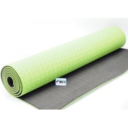 FEN Yoga Mat Groen – fitness mat – extra dik - geschikt voor yoga, crossfit, fitness en hometraining