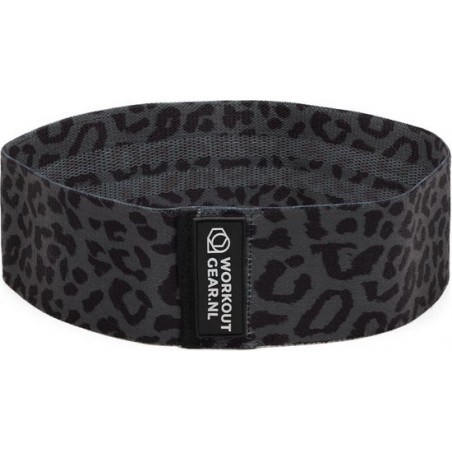 Workout Gear - Resistance Band - Panterprint - Zwart - Grijs - 11/16kg