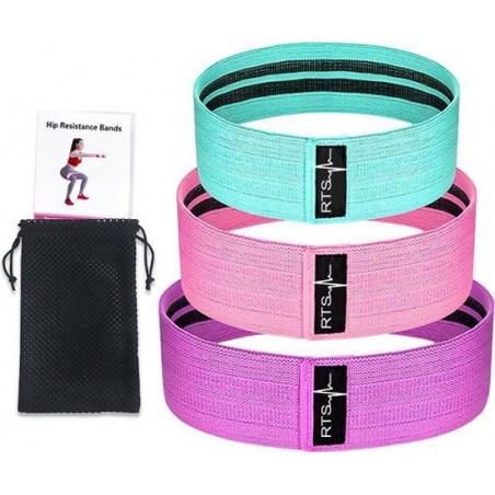 RTS Products® - Resistance bands set - weerstands banden - sportelastiek - EXTRA STEVIG - fitness - crossfit - voordeel