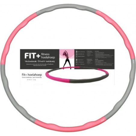 Sportbay® FIT+ fitness hoelahoep (1.2 kg) incl DVD - Fitness hoepel - Fitness hulahoop