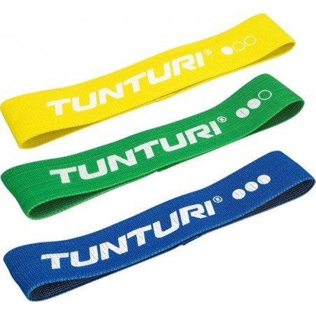 Tunturi Weerstandsbandset textiel - resistance bands - 3 weerstanden