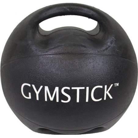 Gymstick Medicine bal - Met Handvaten - 4 kg - Zwart / Grijs