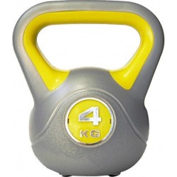 Sportbay Kettlebell - 4 kg - Grijs