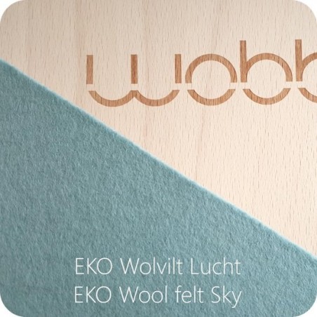 Wobbel XL Orginal Blank gelakt - Vilt Lucht