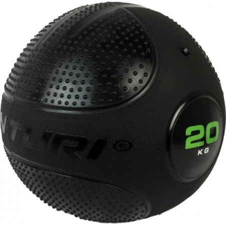 Tunturi Slam Ball - Slam Ball Crossfit - 20 kg - Zwart