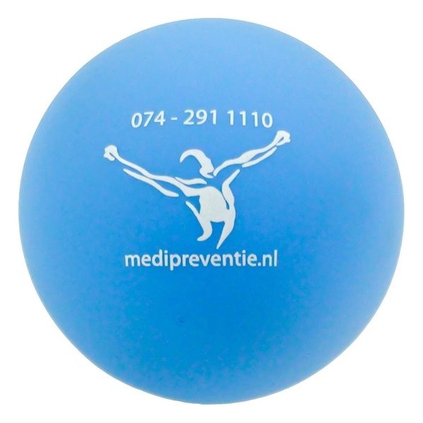 Stressbal 10 stuks | Blauw | 7,5 cm | Handtrainer | MediPreventie