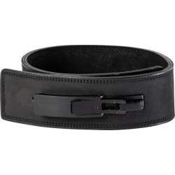 lifting belt (leather) - L (unisex) (black)