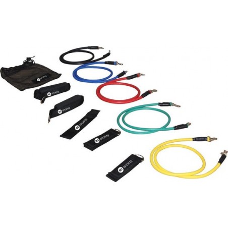 RS Sports Multifunction Resistance Tubing Set