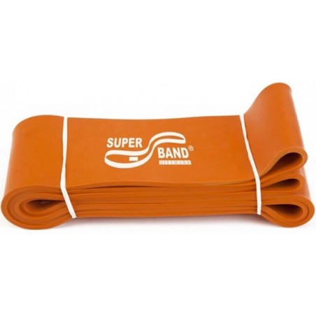 Powerband - Body-Band - Zeer zwaar - Oranje - Fitness elastiek