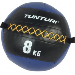 Tunturi Wall Ball - Medicine ball - Crossfit ball - 8kg - Blauw