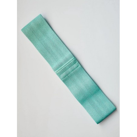 Booty band turquoise - Hip loop - Glute loop - Weerstandsband anti slip - weerstandsband benen en billen - heupelastiek