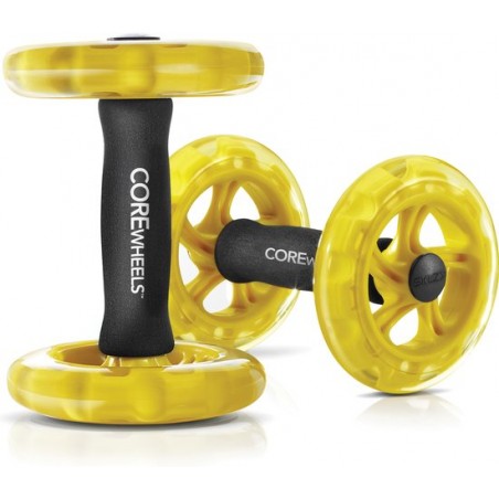 SKLZ Core Wheels - Buikspierwielen - Inclusief Trainingsgids