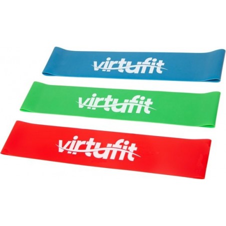 VirtuFit Resistance Band Set - Weerstandsbanden - Fitness Elastieken - 3 stuks