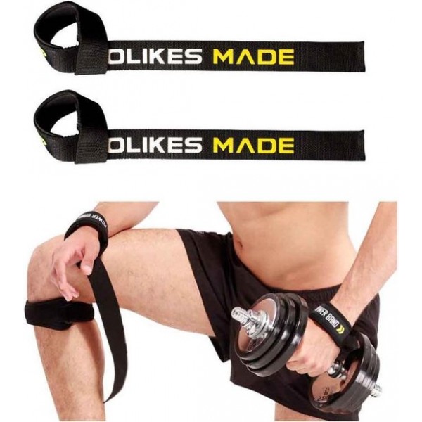 Lifting straps fitness – straps voor deadlifts – Lift straps – Lifting straps powerlifting