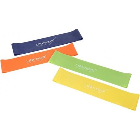 Mini resistance band 10 stuks - oranje level 3