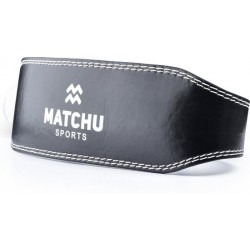 Matchu Sports - Leren powerlift riem - Lifting belt maat S