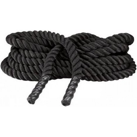 Tom Battle Rope 9 Meter Zwart