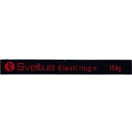 Sveltus Weerstandsband Elasti'ring 15 Kg Zwart