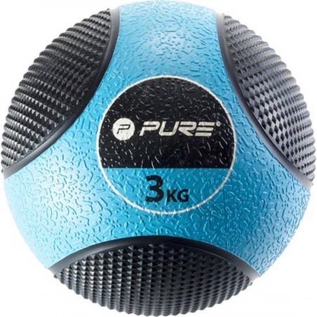 Pure2Improve Medicine bal - blauw/zwart