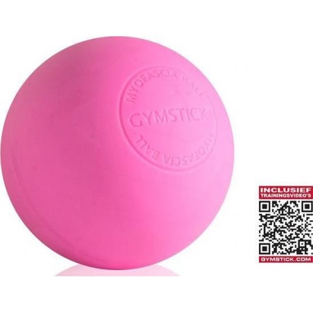 Gymstick Emotion MyoFascia Massage Bal - Pink - Met Online Trainingsvideo's