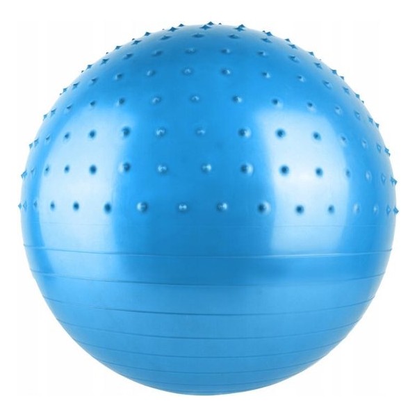 Duo Bakkersport - Fitnessbal 75cm - Fitness Yoga en Fysiotherapie Massage – Gymbal Fascia - Blauw