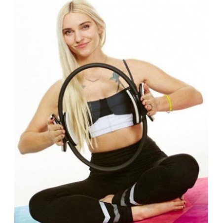 Pilates ring Paars| Yoga oefeningen | Yoga ring | Fitness ring | Workout | 38 cm