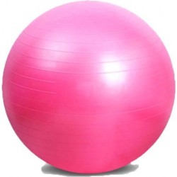 DW4Trading® Yoga fitness gym bal 65 cm roze