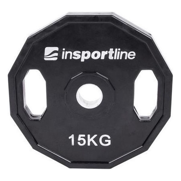 Olympische Halterschijf 50 mm - Insportline - Ruberton 15 kg