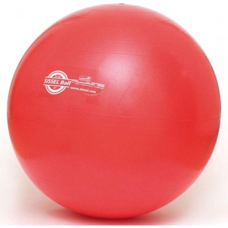 Sissel- zit- en oefenbal ø 65 cm - rood