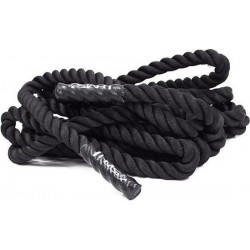Fitness Rope - Battle Rope - Fitness Touw - 15 Meter - Crossfit Rope - Fitness - Zwart