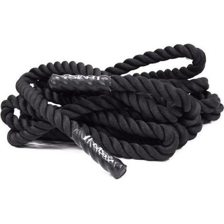 Fitness Rope - Battle Rope - Fitness Touw - 15 Meter - Crossfit Rope - Fitness - Zwart