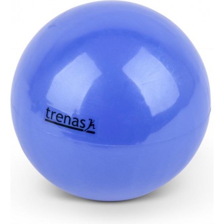 TRENAS|Fitness|  Gewichtsbal | Blauw | 2 kg | Yoga Bal | Ø 13 cm | Yoga Toningbal