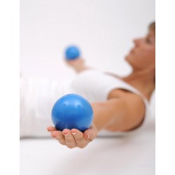 Toning bal 1,5 kg (violet, white) Fitnessbal YOGISTAR