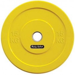 Body-Solid Olympic Bumper Plate - Halterschijf - Gewichten - 15 kg