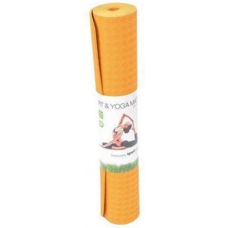 Sportbay Eco Yogamat - 173 cm x 61 cm x 0,6 cm - Oranje