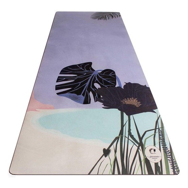 Eco-friendly design yoga mat "Pacific" van het merk Felicidade / @studiofelicidade