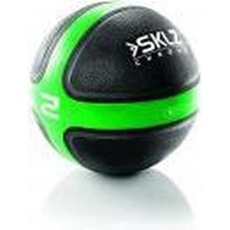 SKLZ Medicine bal- 0.90 kg - Zwart/Groen