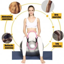 Pilates ring Grijs| Yoga oefeningen | Yoga ring | Fitness ring | Workout | 38 cm