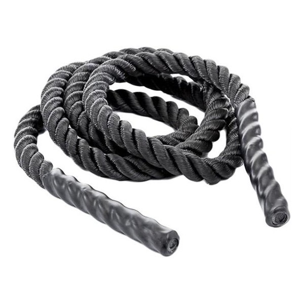 DW4Trading® Battle jump rope (springtouw) 3meter x 25mm Zwart (LET OP GEEN BATTLEROPE!)
