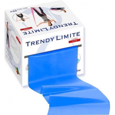 Trendy Sport - Limite Thera band - Weerstandsband - Blauw - Extra Zwaar - 25 meter