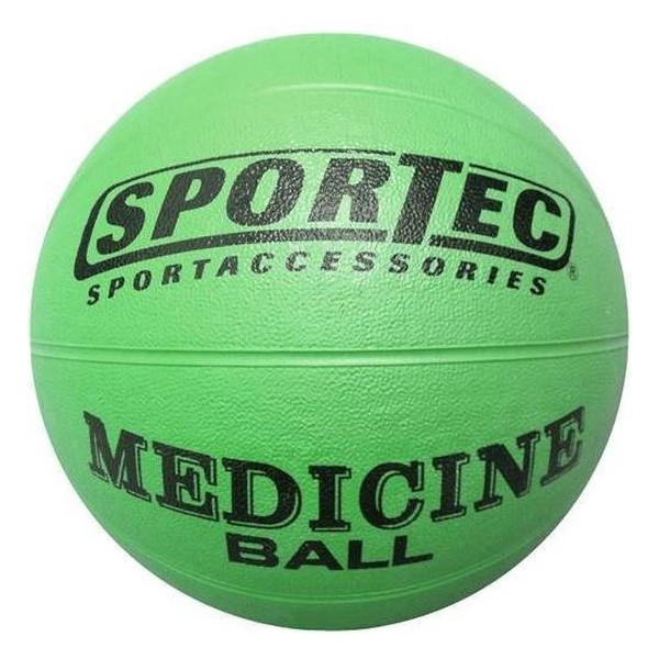 Sportec Medicine Bal Rubber 3 Kg Groen