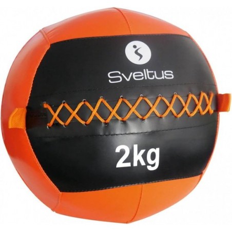 Sveltus Wallball 2 Kg Zwart/oranje