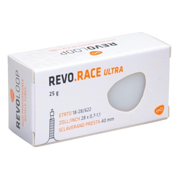 Revoloop Race ULTRA 28" ultralichte binnenband 25 gram | Racefiets | 40mm ventiel |