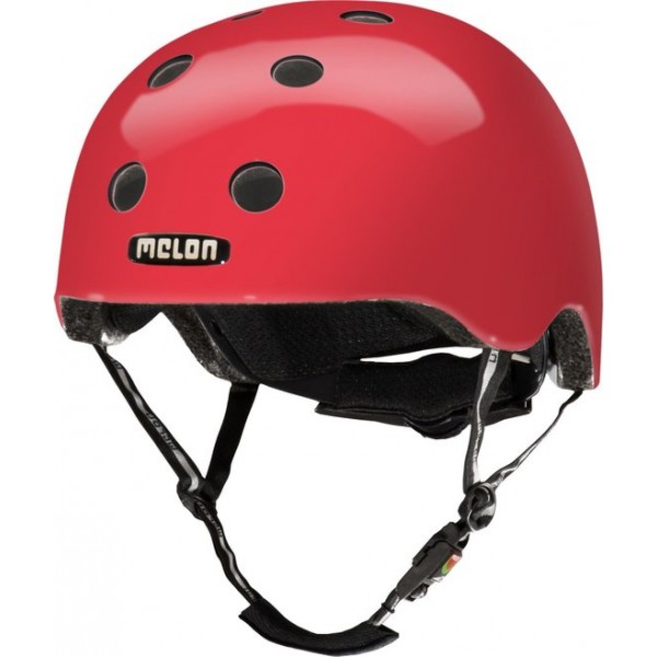 Helm Melon Toddler New Rainbow Red Baby (44-50cm) rood